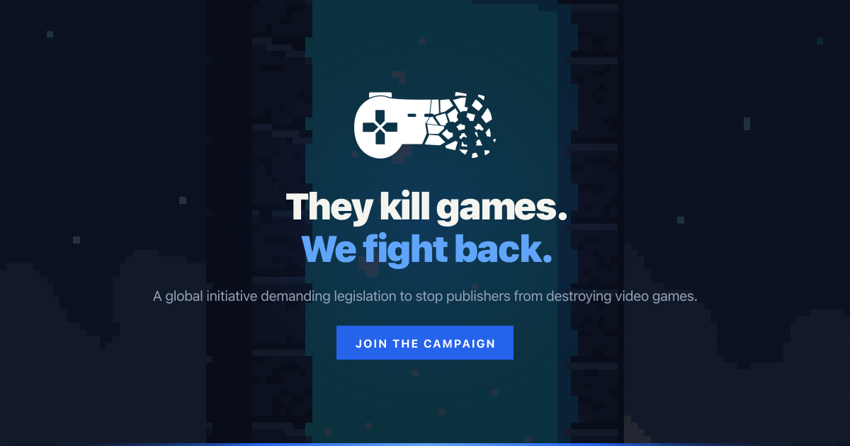 www.stopkillinggames.com